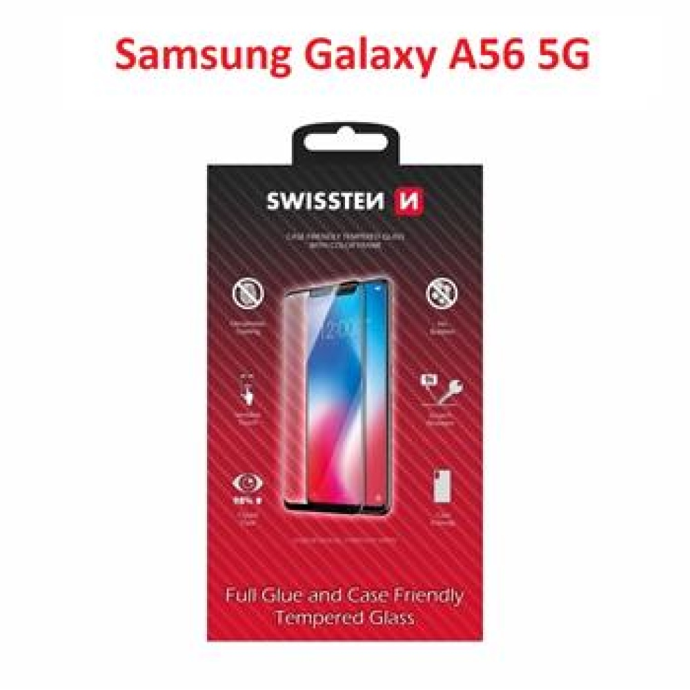 Swissten celoplošné tvrzené sklo na Samsung Galaxy A56 5G