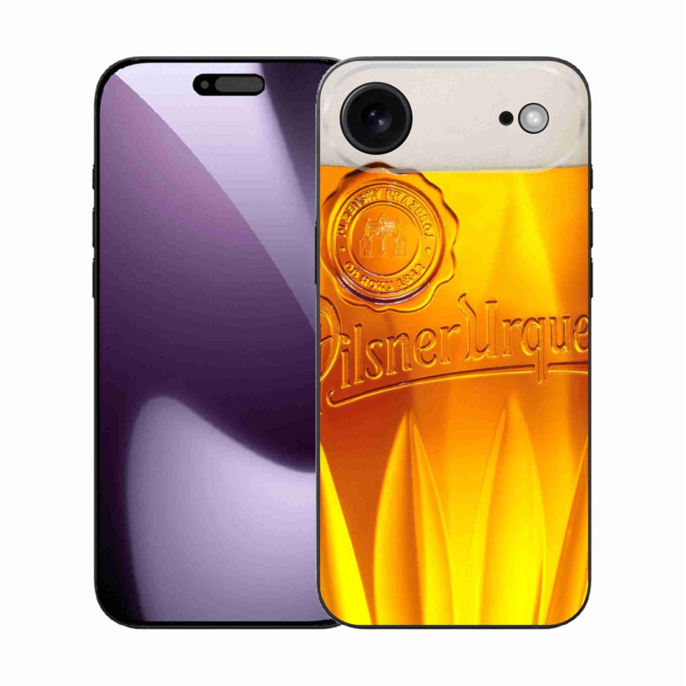 Gelový kryt mmCase na iPhone 17 Air - pivo