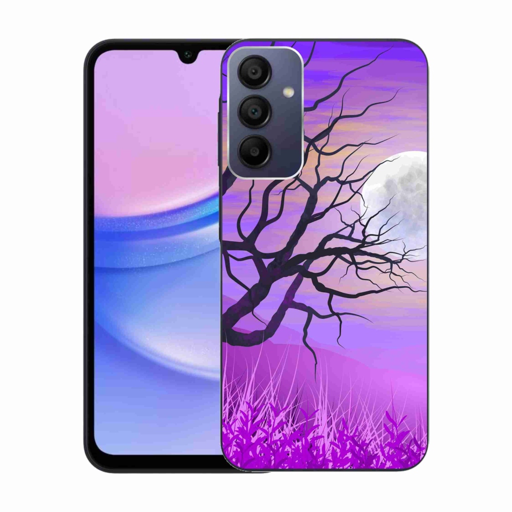 Gelový obal mmCase na Samsung Galaxy A15 4G/5G - kreslený opadaný strom