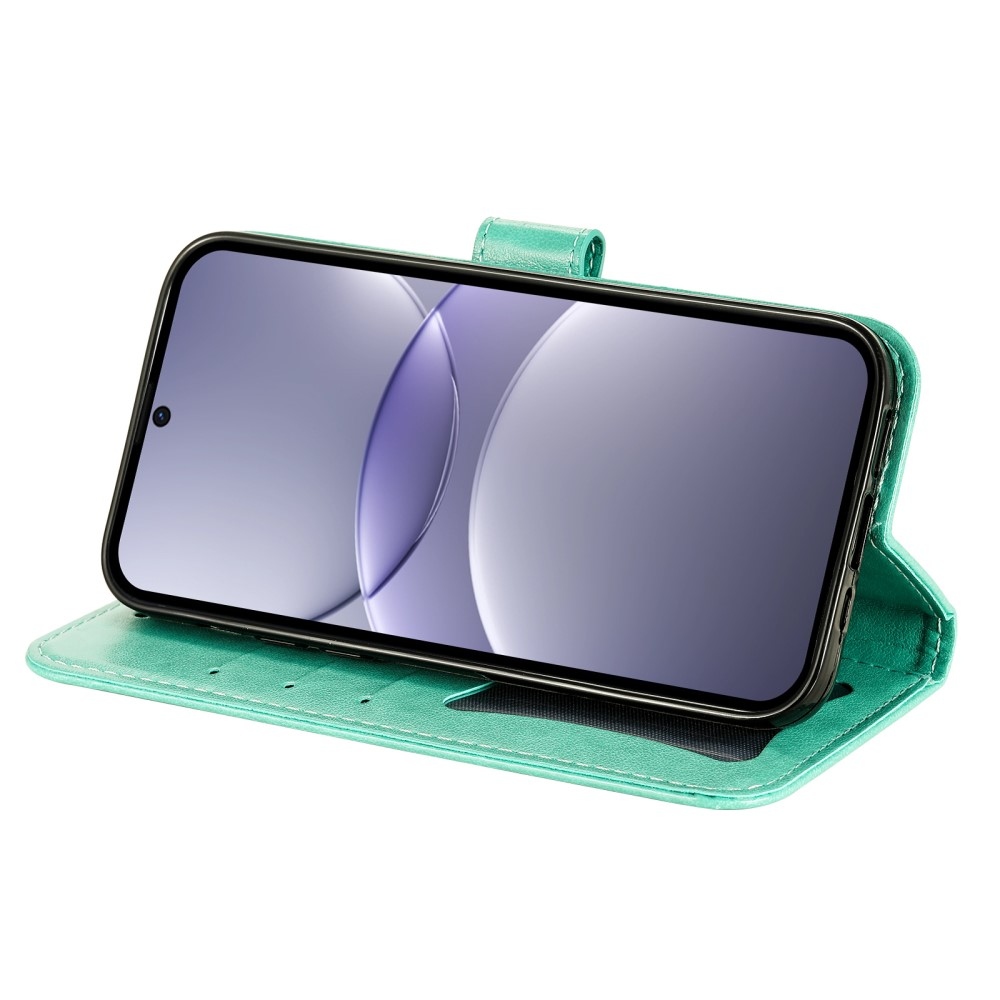 Mandala knížkové pouzdro na Huawei Nova 13 5G - modrozelené