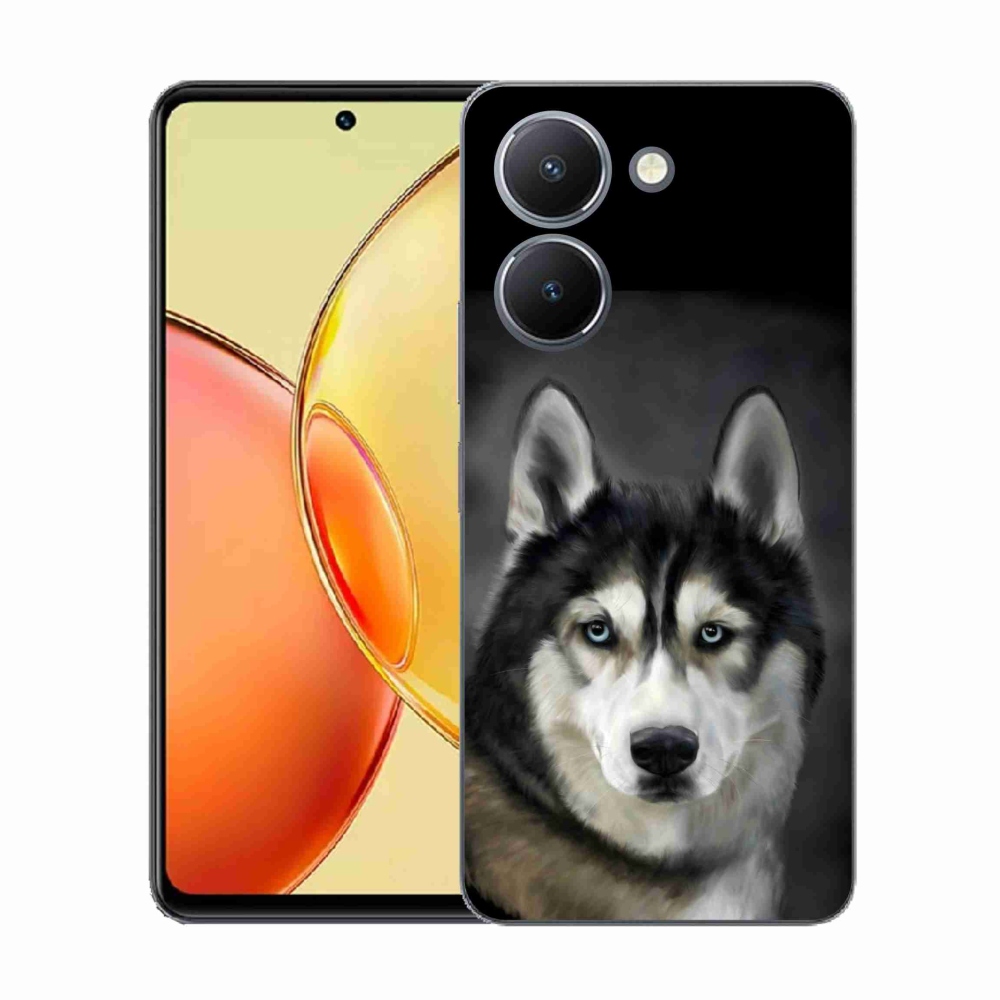 Gelový kryt mmCase na Vivo Y36 - husky