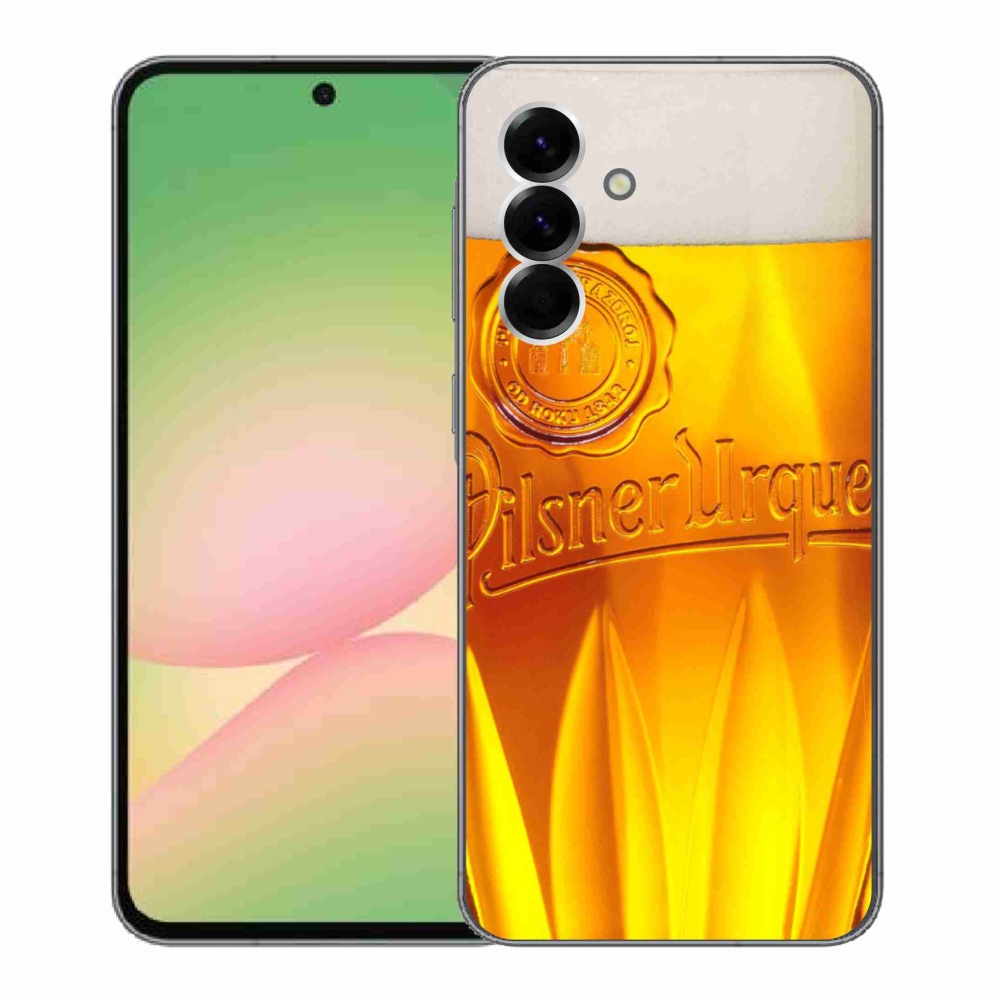 Gelový kryt mmCase na Samsung Galaxy A56 5G - pivo