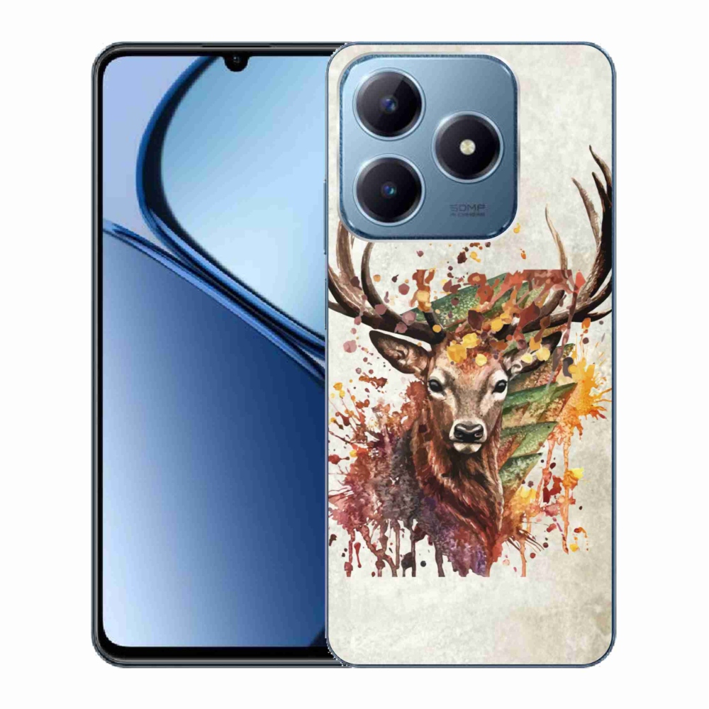 Gelový obal mmCase na Realme C63 - jelen 1