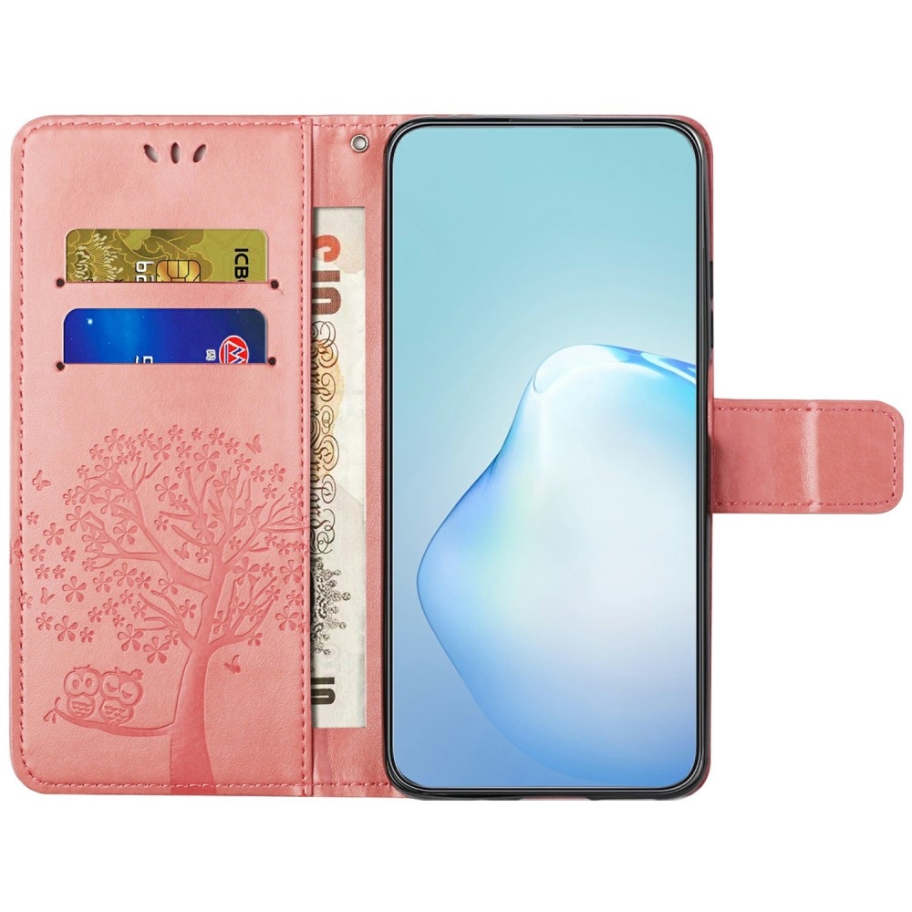 Tree knížkové pouzdro na Samsung Galaxy A26 5G - růžové