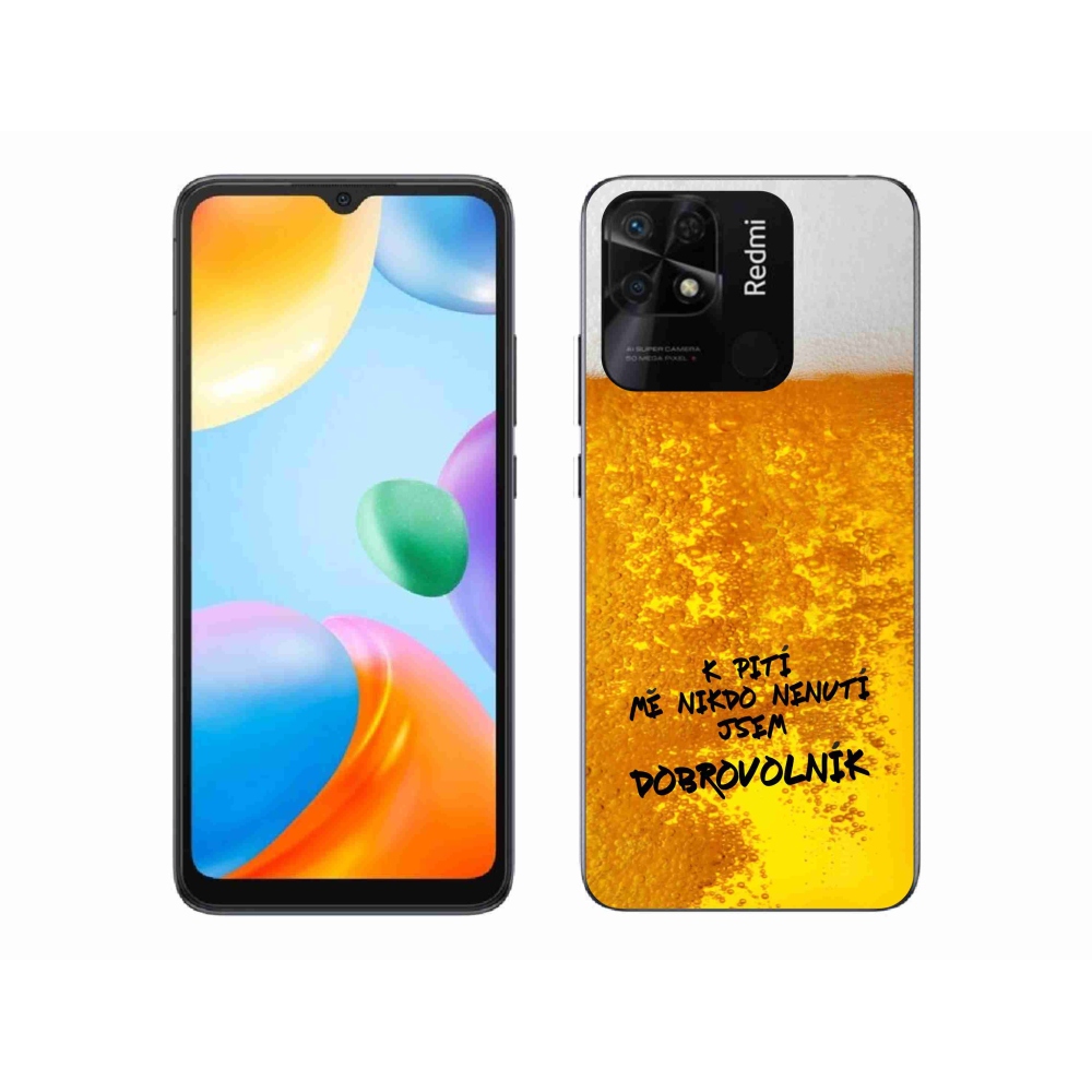Gelový kryt mmCase na Xiaomi Redmi 10C - pivní motiv 4