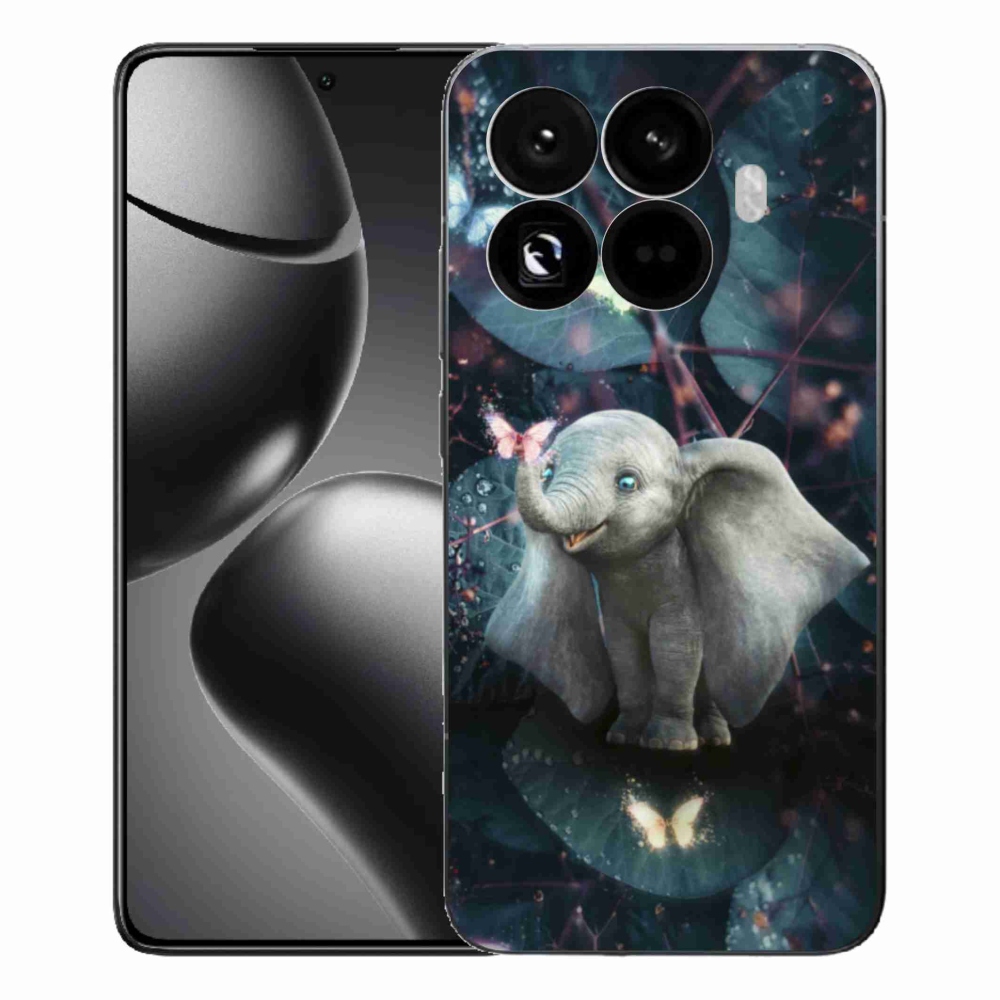 Gelový kryt mmCase na Xiaomi 15T Pro - roztomilý slon