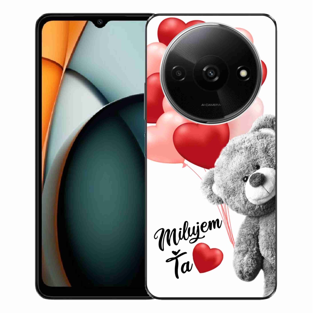 Gelový obal mmCase na Xiaomi Redmi A3 - milujem Ťa sk
