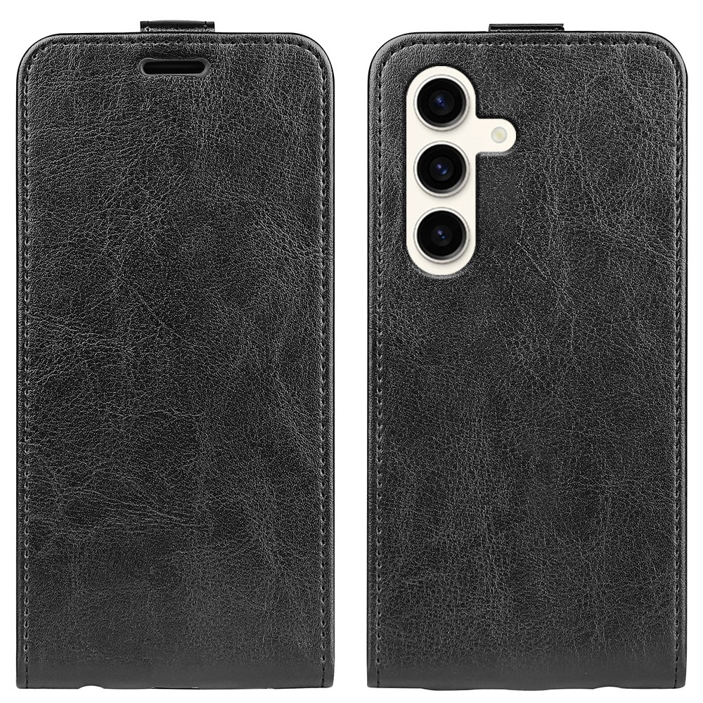Vertical flipové pouzdro na Samsung Galaxy S24+ - černé
