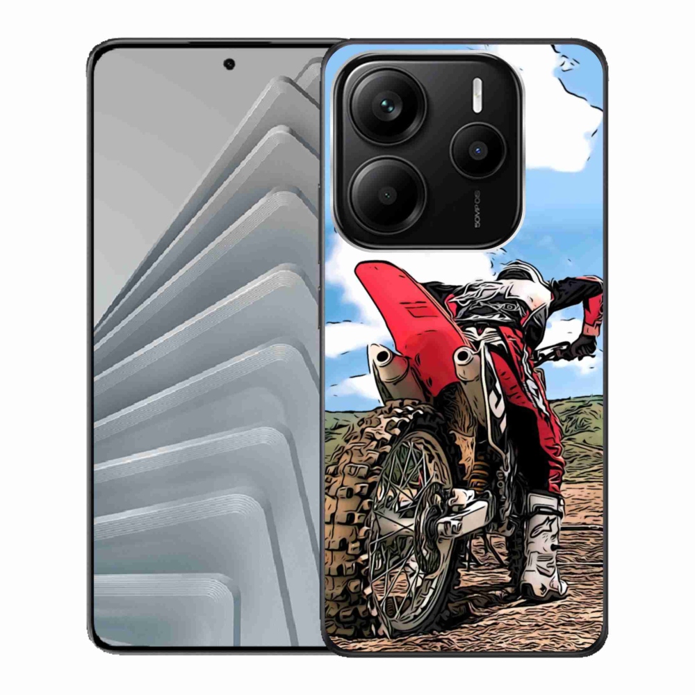 Gelový kryt mmCase na Xiaomi Redmi Note 14 5G - moto