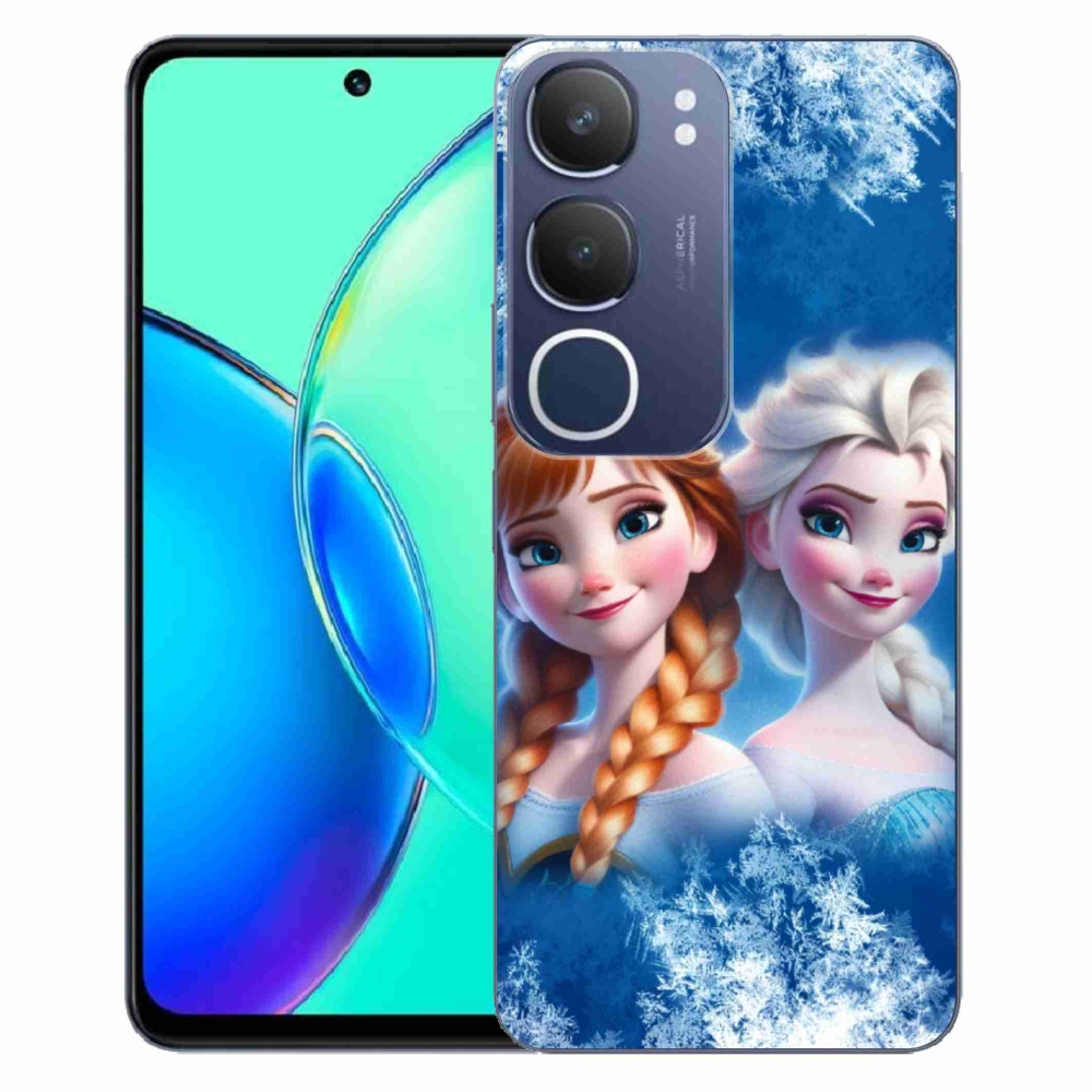 Gelový kryt mmCase na Vivo Y19s - ledové království 2
