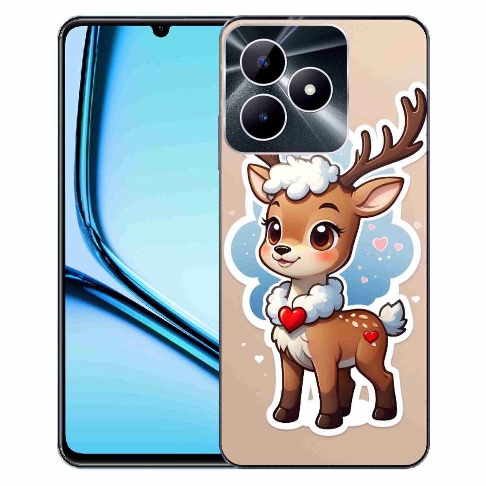 Gelový kryt mmCase na Realme Note 50 - kreslený sob