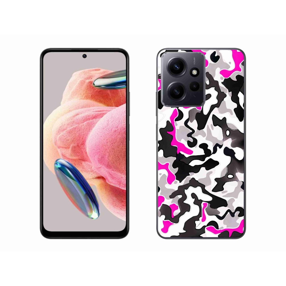 Gelový kryt mmCase na Xiaomi Redmi Note 12 4G - maskáčový vzor 5