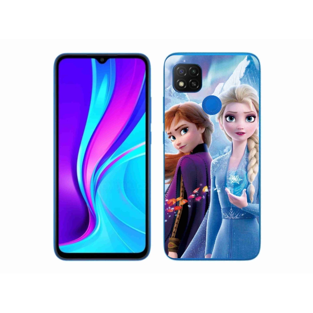 Gelový kryt mmCase na Xiaomi Redmi 9C - ledové království 3