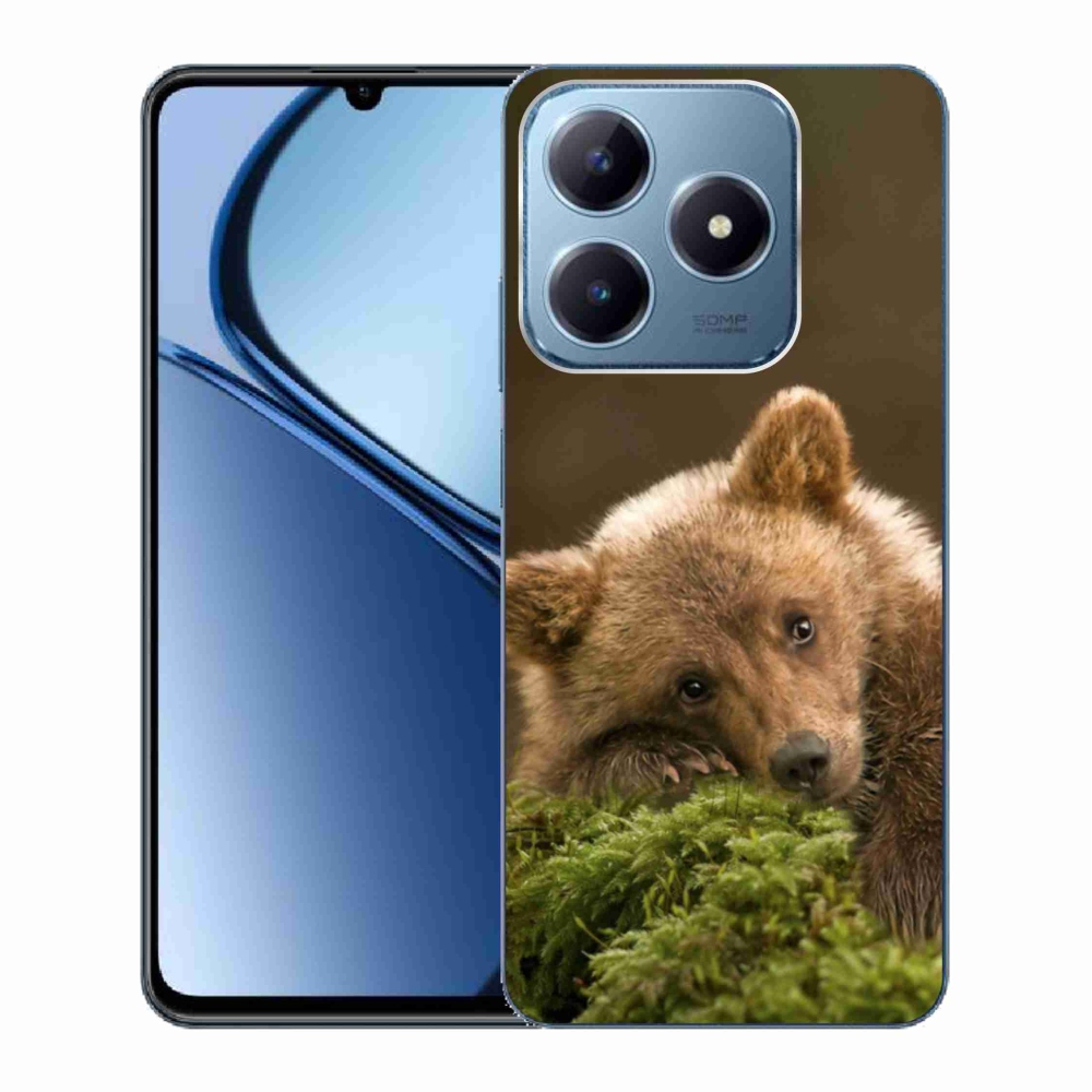 Gelový kryt mmCase na Realme C63 - medvěd