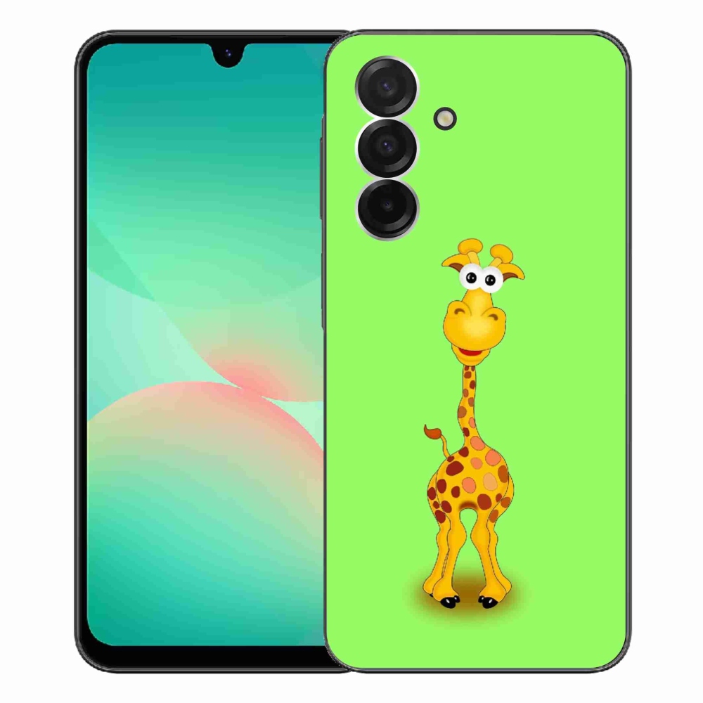 Gelový kryt mmCase na Samsung Galaxy A26 5G - kreslená žirafa