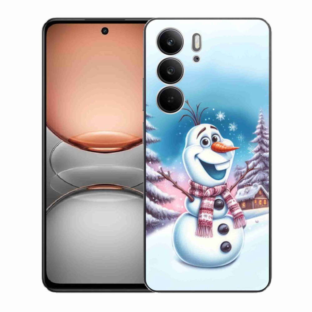 Gelový kryt mmCase na Realme C75 - ledové království