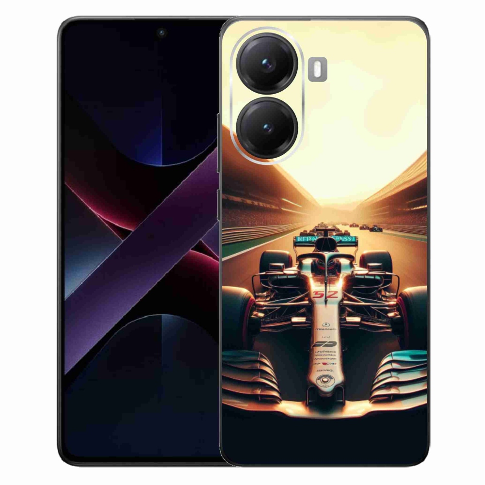 Gelový kryt mmCase na Xiaomi Poco X7 Pro 5G - formule 1