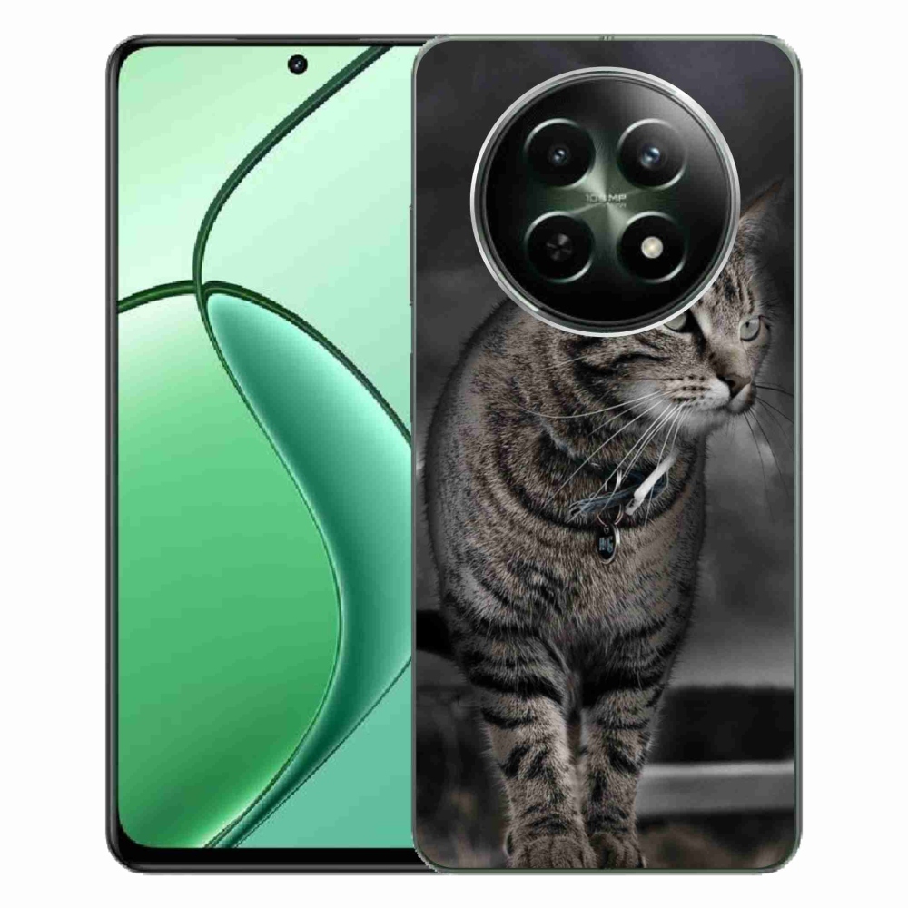 Gelový kryt mmCase na Realme 12 5G/12x 5G - kočka