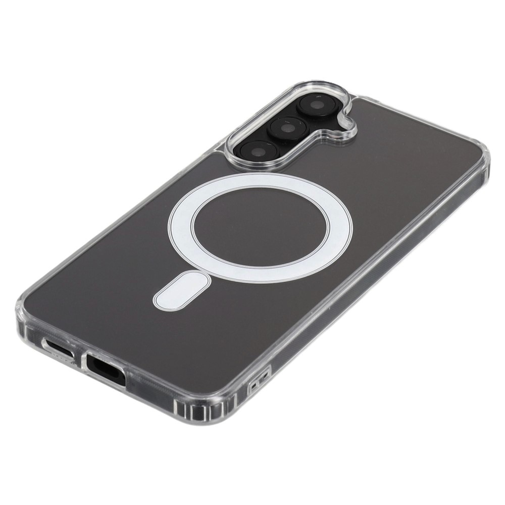Transparentní gelový obal s podporou MagSafe na Samsung Galaxy S25+