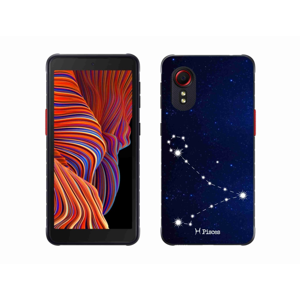 Gelový kryt mmCase na Samsung Galaxy Xcover 5 - souhvězdí Ryby
