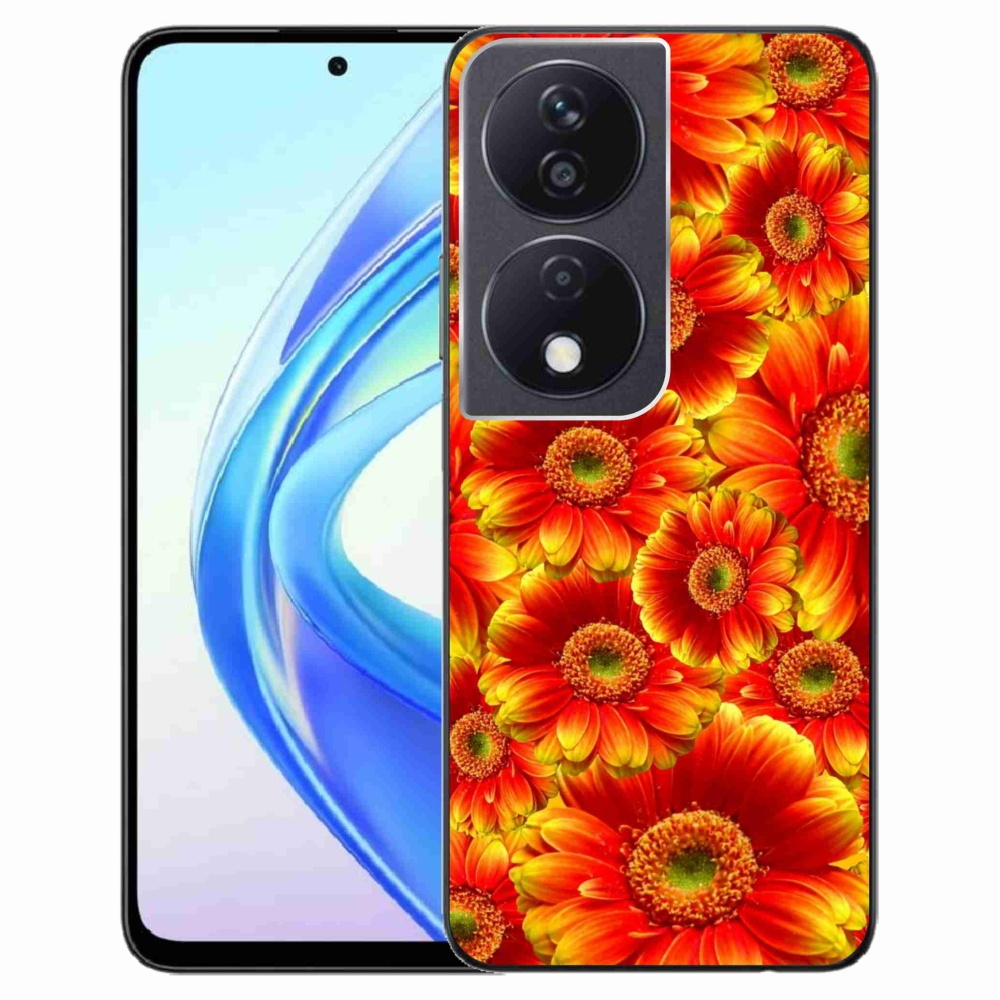 Gelový kryt mmCase na Honor X7b/Honor 90 Smart - gerbera 1