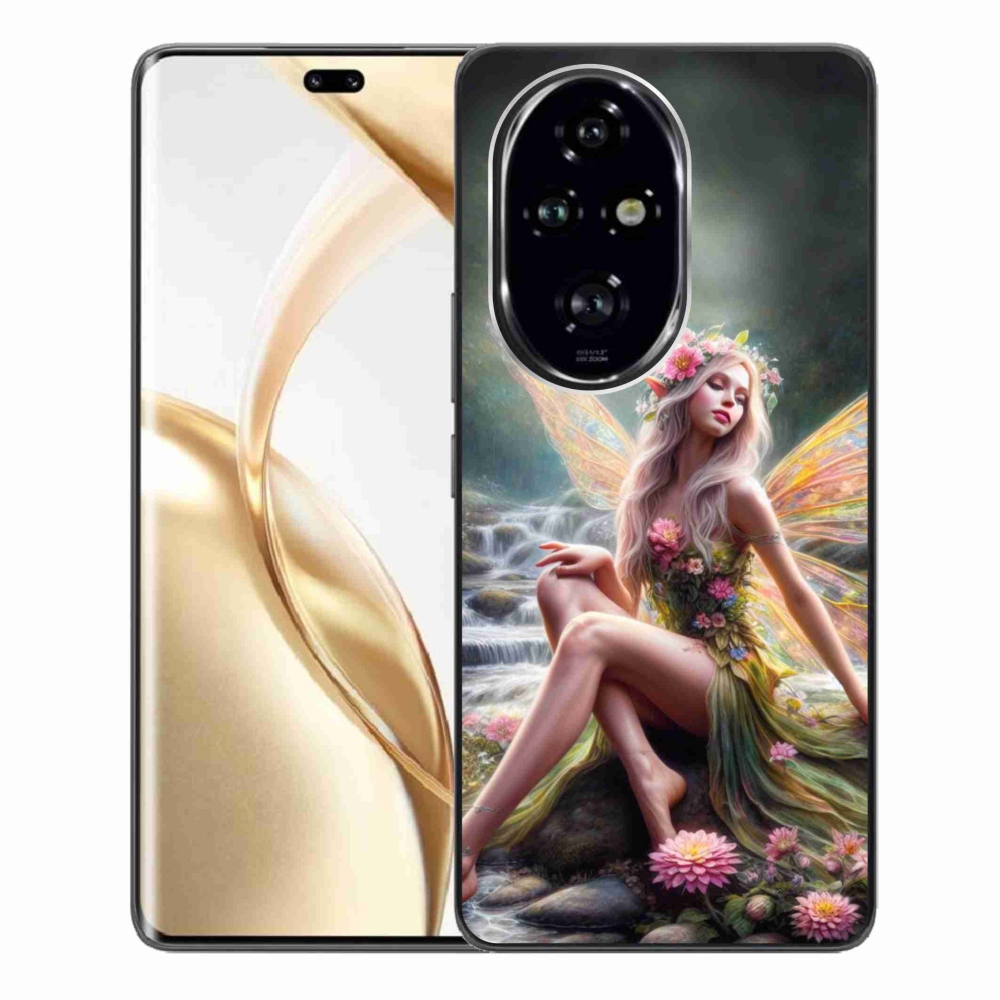 Gelový kryt mmCase na Honor 200 Pro 5G - motýlí žena 1