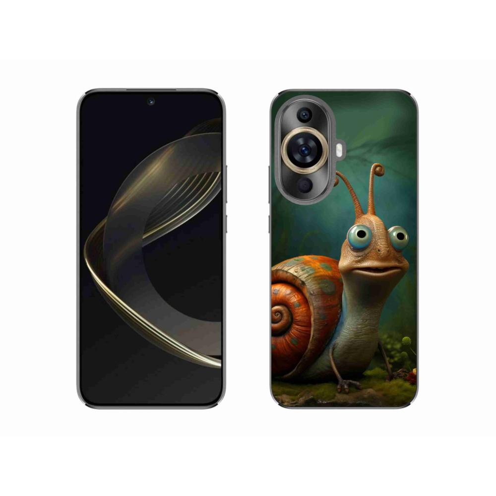 Gelový kryt mmCase na Huawei Nova 11 - šnek