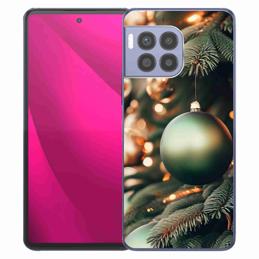 Gelový kryt mmCase na T-Mobile T Phone 2 Pro - vánoční ozdoby 1
