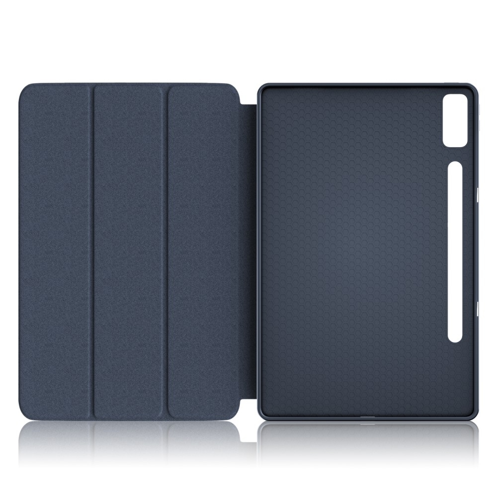 Case chytré zavírací pouzdro na tablet Lenovo Tab P12 - tmavěmodré