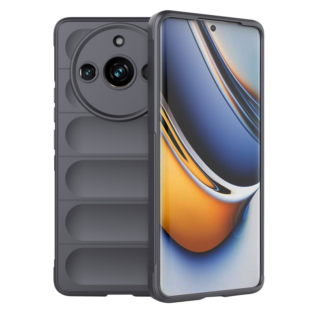 Shock odolný gelový obal na Realme 11 Pro 5G/11 Pro+ 5G - tmavěšedý