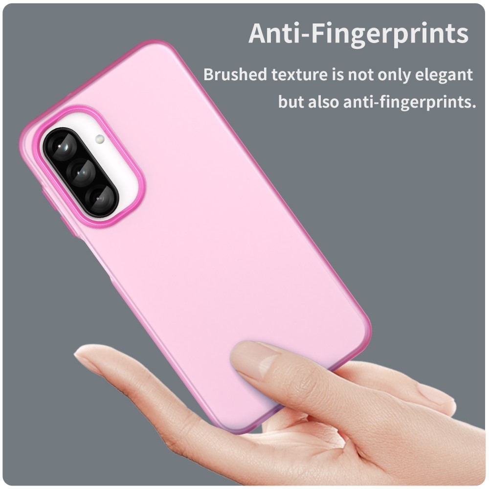 Candys matný gelový obal na Samsung Galaxy A26 5G - rose