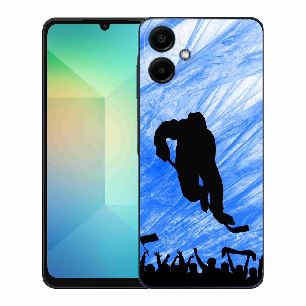 Gelový kryt mmCase na Samsung Galaxy A06 4G - hokejový hráč