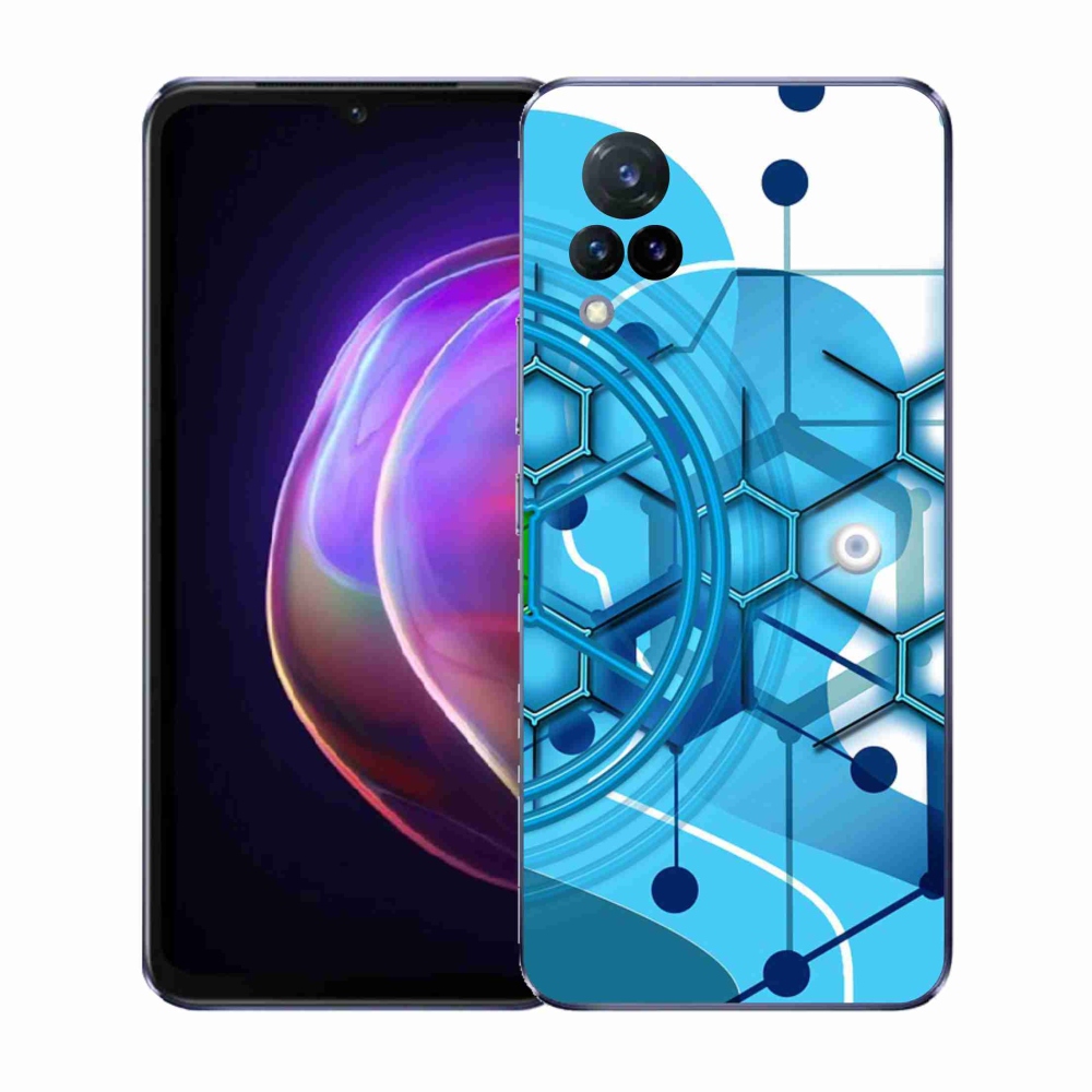 Gelový kryt mmCase na Vivo V21 4G/5G - abstraktní vzor 2