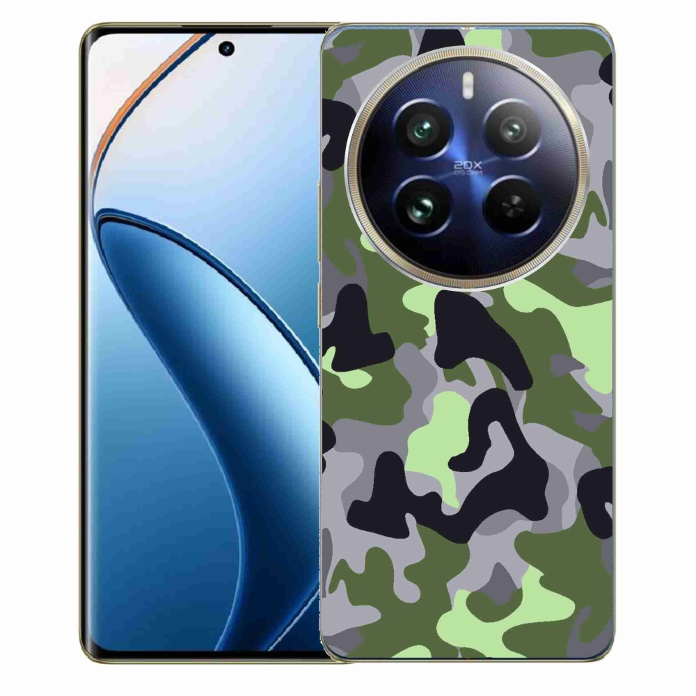Gelový kryt mmCase na Realme 12 Pro 5G/12 Pro+ 5G - maskáčový vzor 7