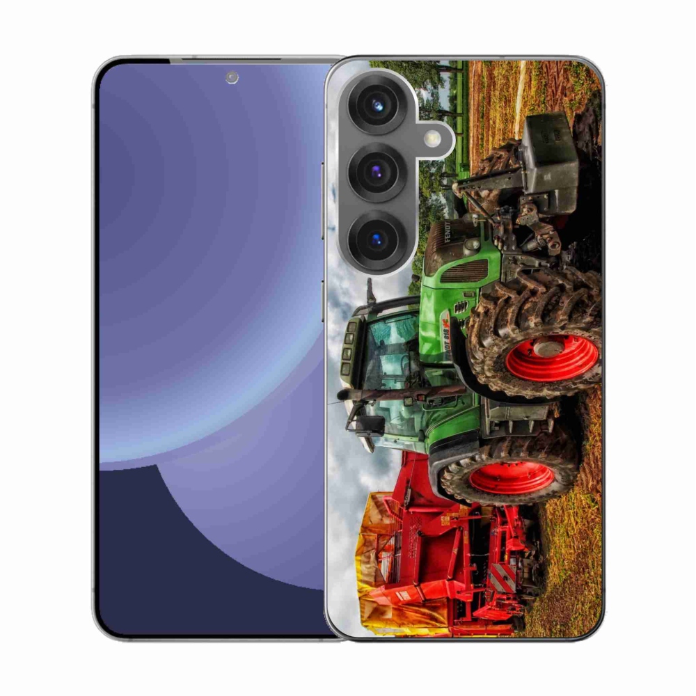 Gelový kryt mmCase na Samsung Galaxy S25 - traktor 4