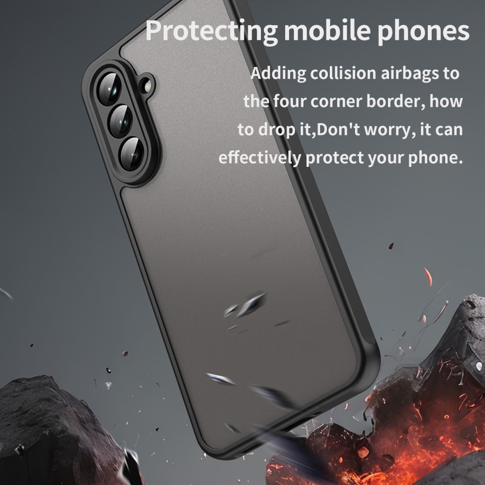 Proof gelový obal s pevnými zády na Samsung Galaxy A36 5G - černý