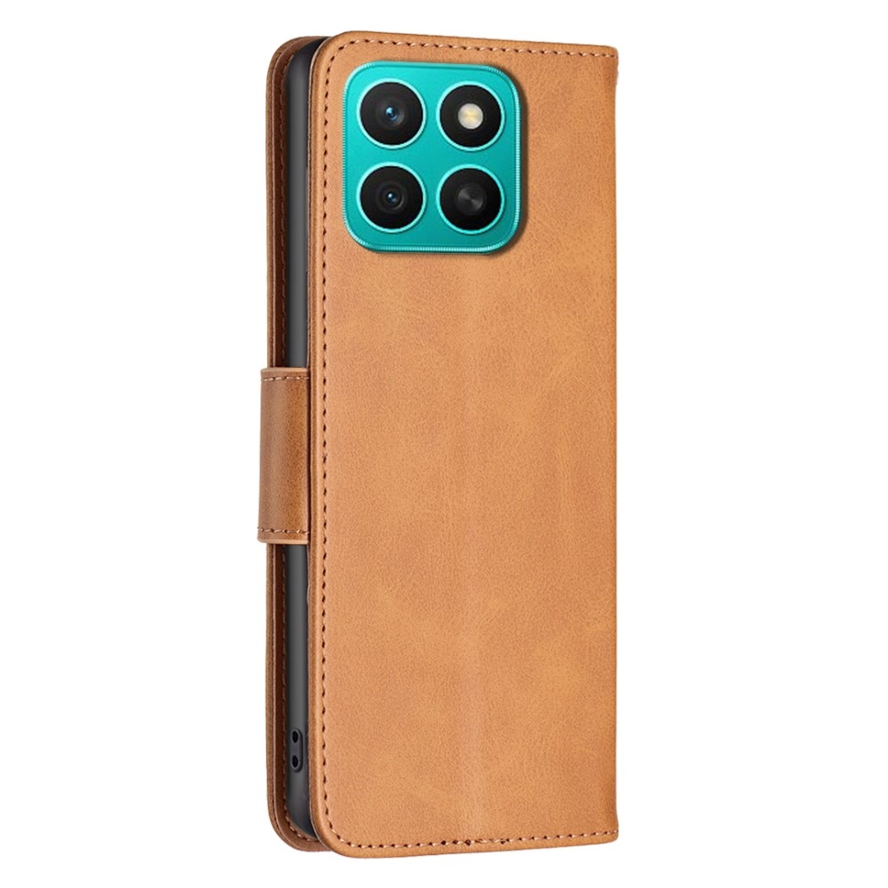 Case knížkové pouzdro na Honor X8c - žluté
