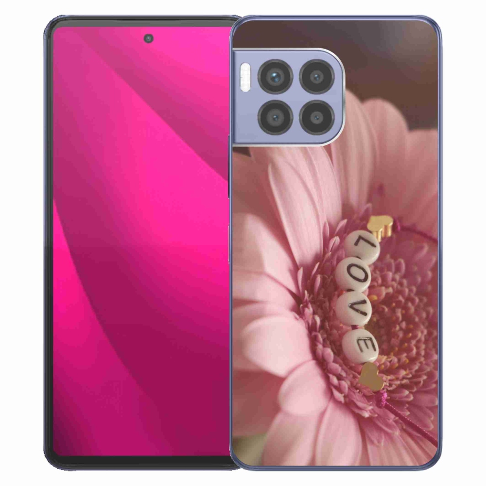 Gelový kryt mmCase na T-Mobile T Phone 2 Pro - přívěsek love