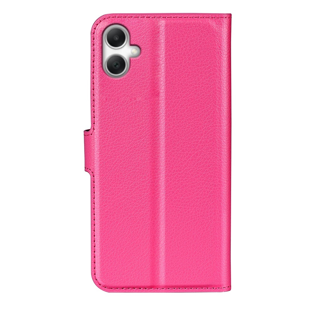 Litchi knížkové pouzdro na Samsung Galaxy A07 4G - rose