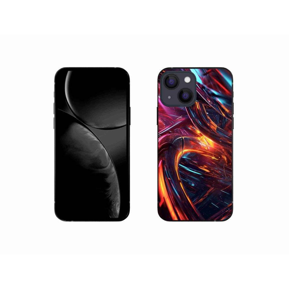 Gelový kryt mmCase na iPhone 13 mini - abstraktní motiv 10