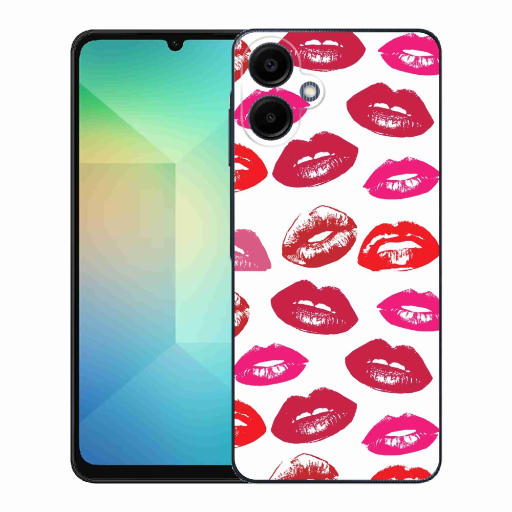 Gelový kryt mmCase na Samsung Galaxy A06 4G - rty