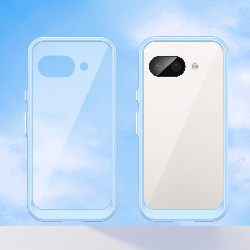 Gelový obal s pevnými zády na Google Pixel 9a - modrý