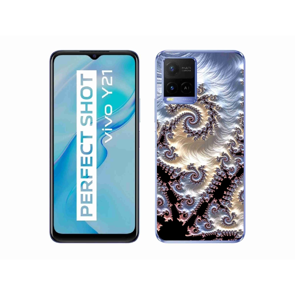 Gelový kryt mmCase na Vivo Y21/Y21s/Y33s - abstraktní motiv 22