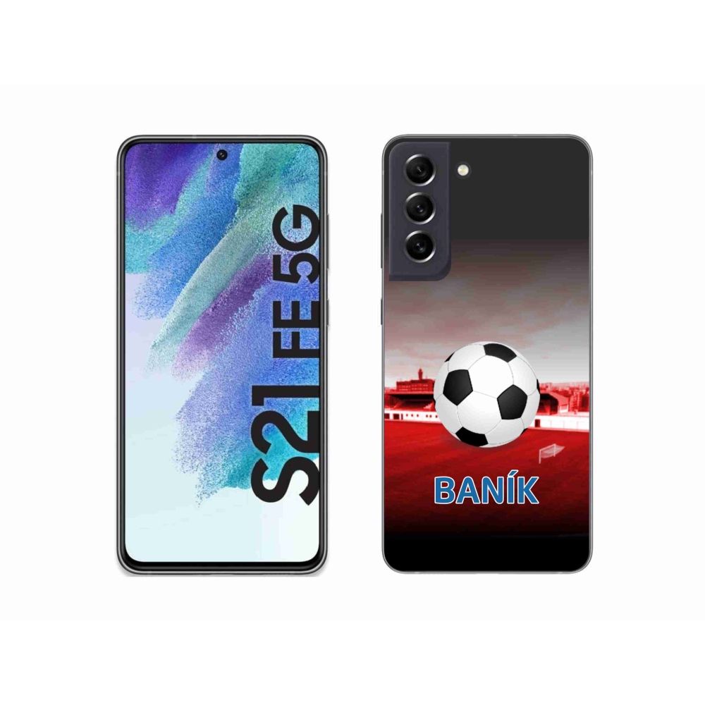 Gelový kryt mmCase na Samsung Galaxy S21 FE 5G - baník 1