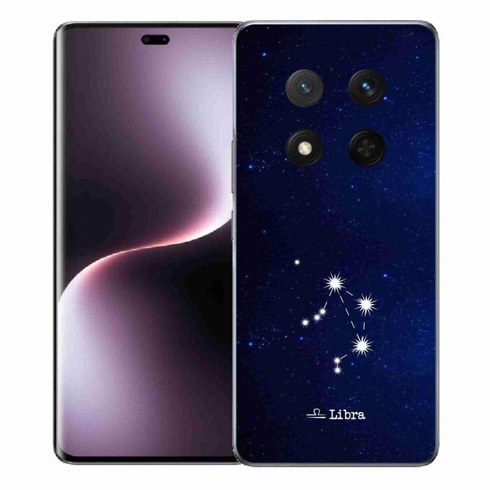Gelový kryt mmCase na Honor Magic 7 Lite 5G - souhvězdí Váhy