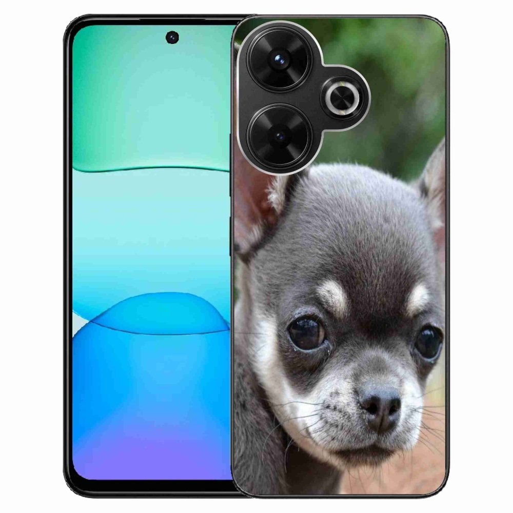 Gelový obal mmCase na Xiaomi Redmi 13 4G/Poco M6 4G - čivava