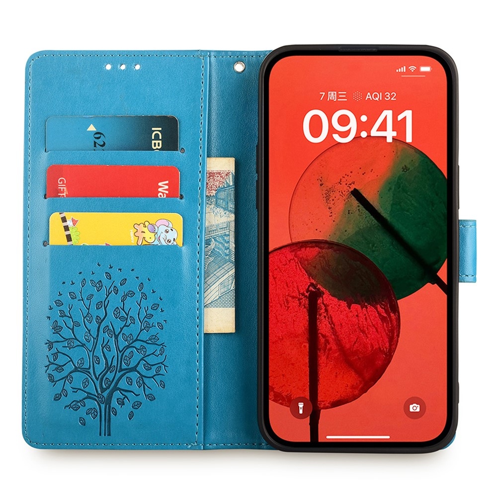 Tree knížkové pouzdro na Huawei Pura 70 - modré