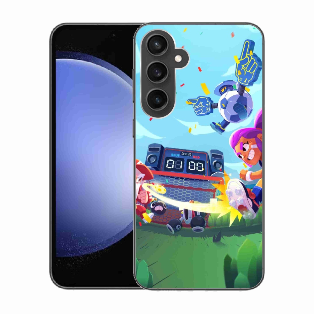 Gelový kryt mmCase na Samsung Galaxy S23 FE - brawl stars 1