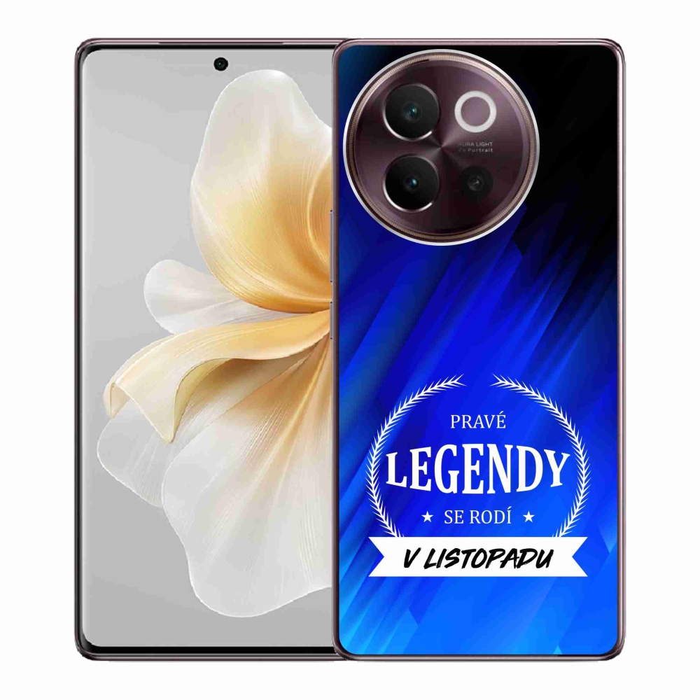 Gelový kryt mmCase na Vivo V40 Lite 5G - legendy v listopadu modré pozadí