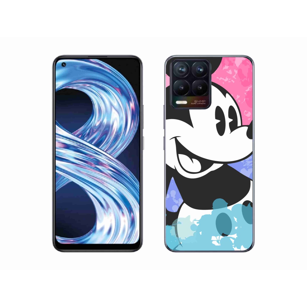 Gelový kryt mmCase na Realme 8 4G - mickey mouse